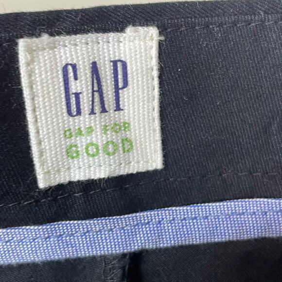 NWT Gap Straight Pants Black Men's 36x32 Mid-Rise Straight Leg Stretch - Picture 7 of 9